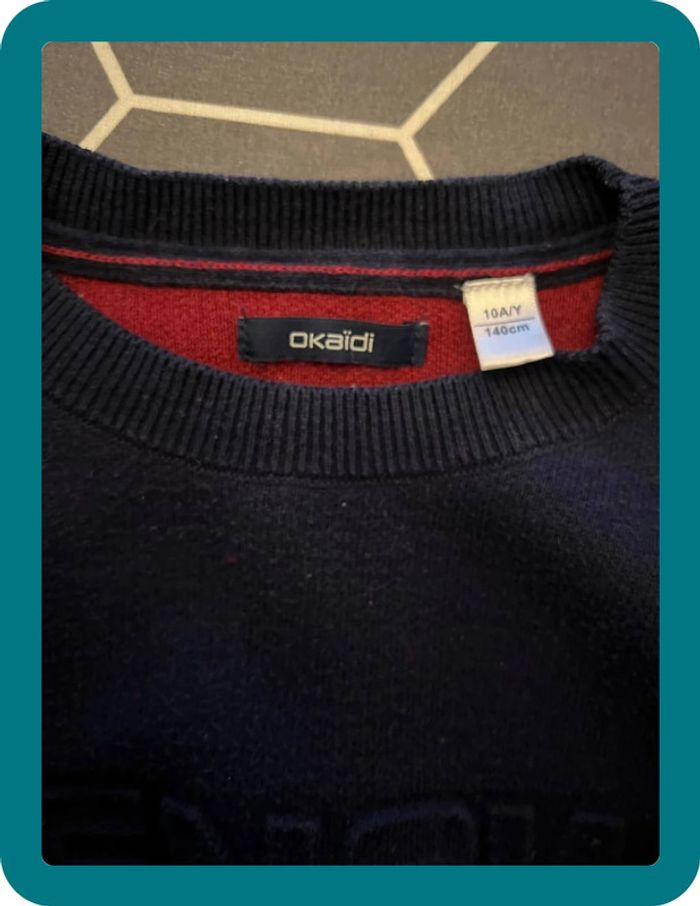 Pull maille double face Okaïdi 10 ans - photo numéro 5