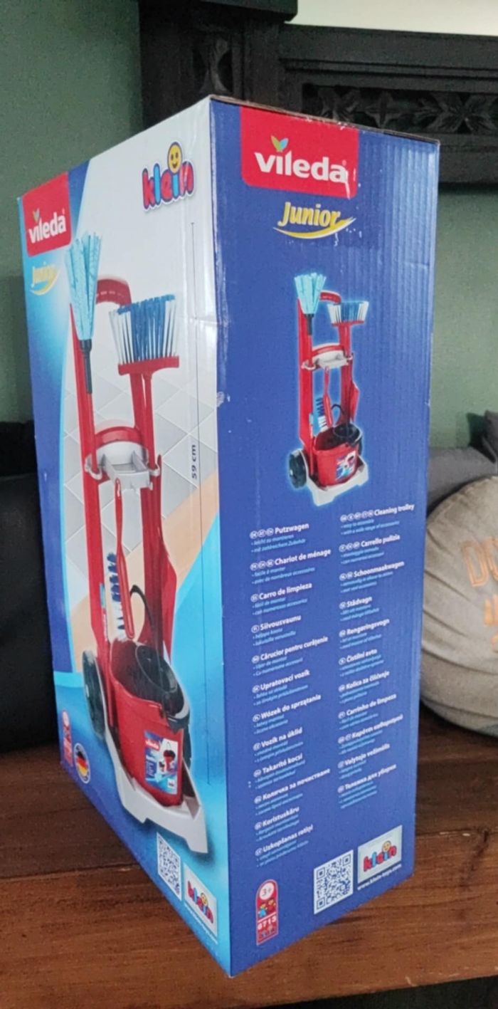 Chariot de ménage enfant vileda neuve - photo numéro 2