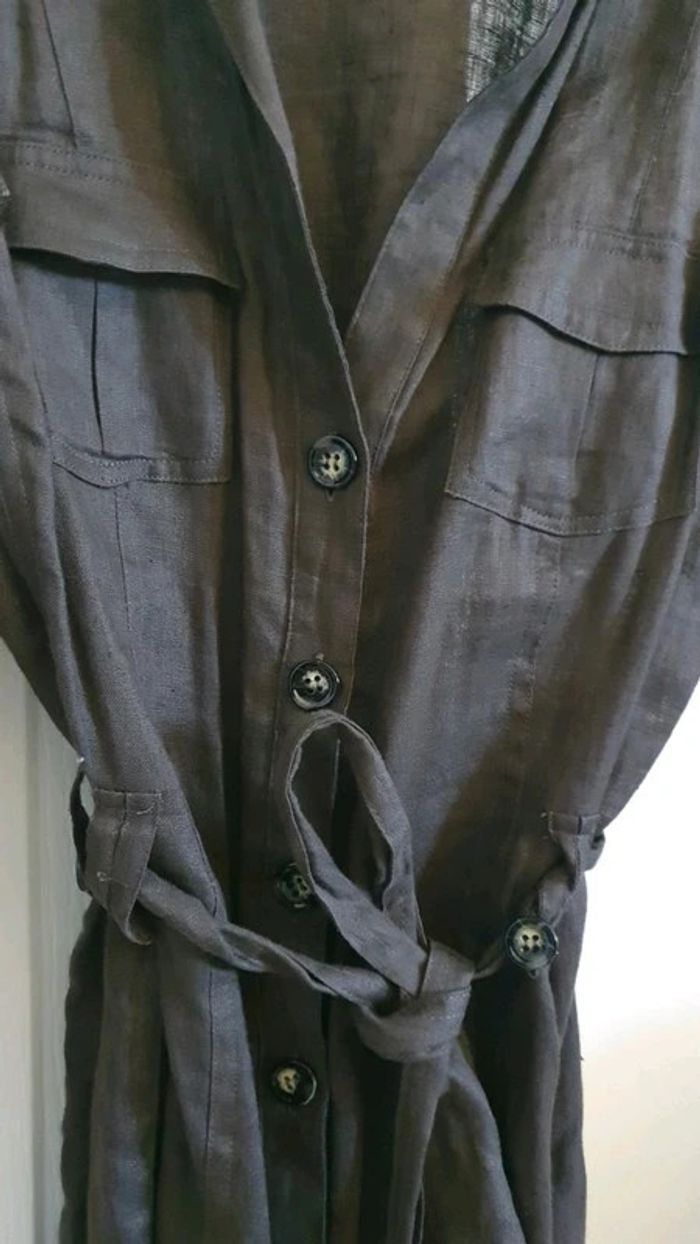 Veste en lin - Taille 38\M - photo numéro 4