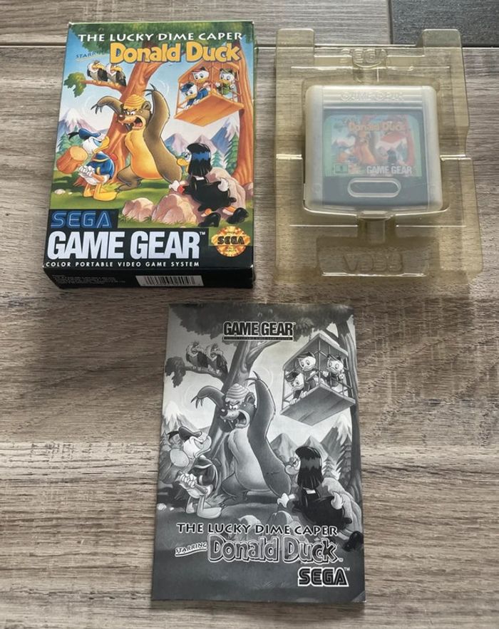 Donald Duck Lucky Dime Caper Jeu Sega Game Gear