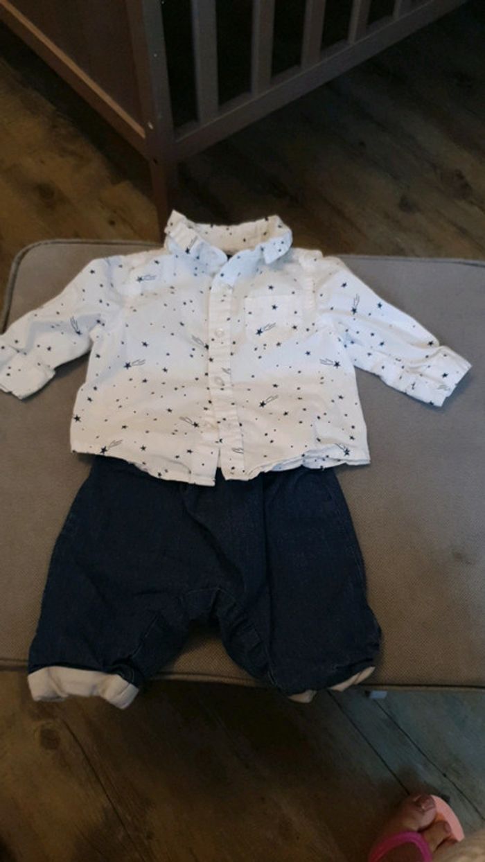 Ensemble chemise sarouel