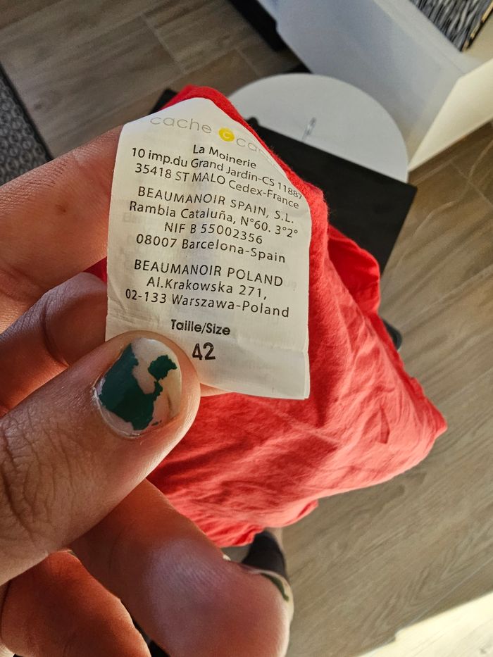 Robe Cache Cache taille 42 XL - photo numéro 5