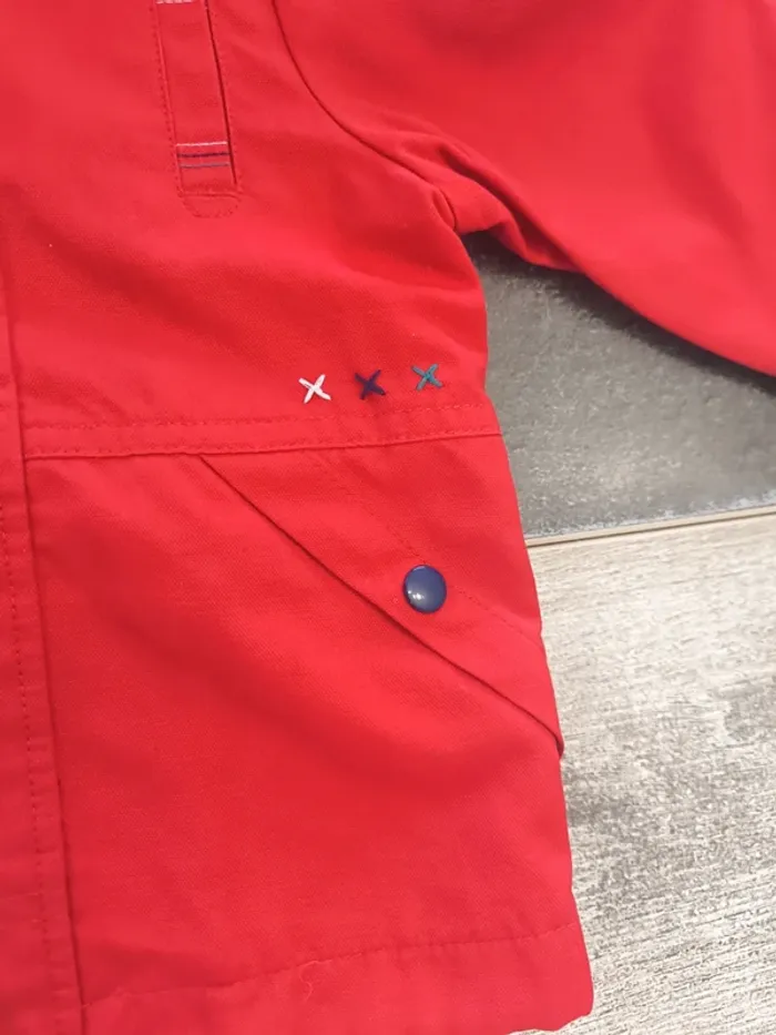 Parka coupe-vent garçon 12 mois sergent major - photo numéro 4