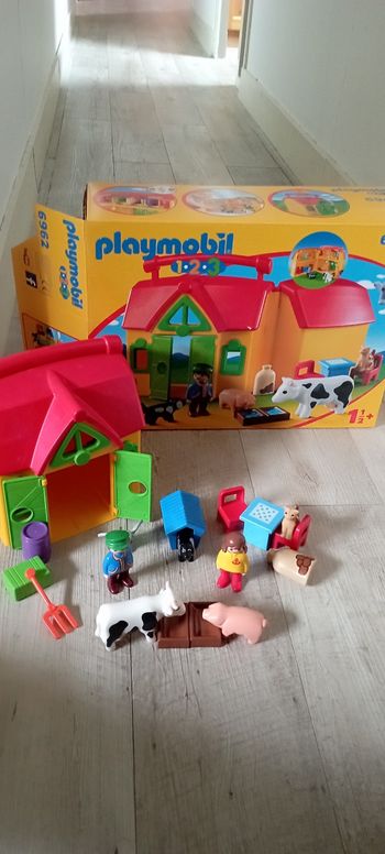 Playmobil 1.2.3 maison transportable