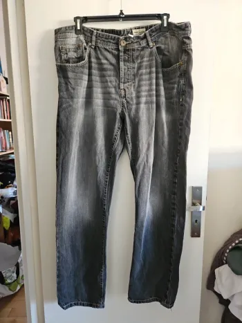 Jeans gris noir