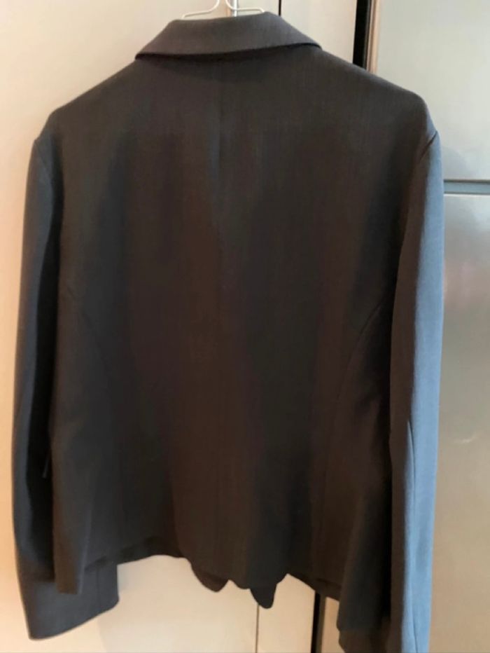 Veste couleur gris anthracite marque Zara - photo numéro 3