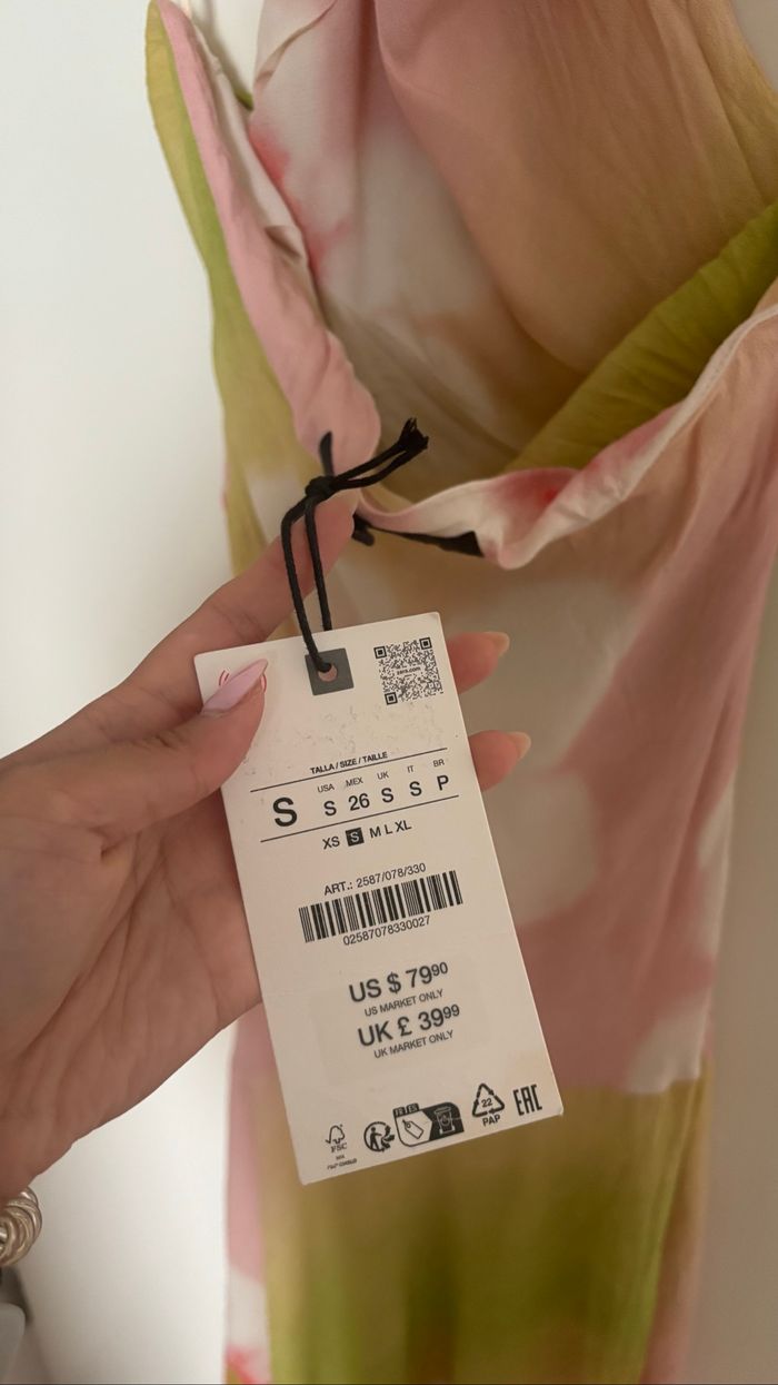 Robe imprimé floral Zara - photo numéro 3