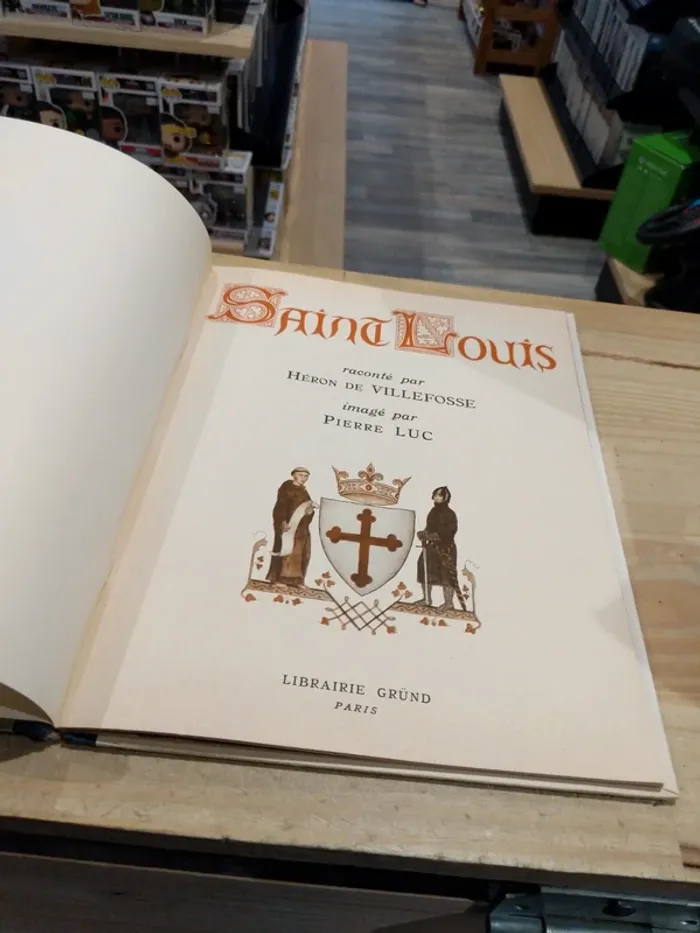 Saint-Louis raconté par Héron de Villefosse - Librairie Gründ - photo numéro 2