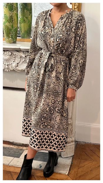 Robe longue imprimée 🇫🇷