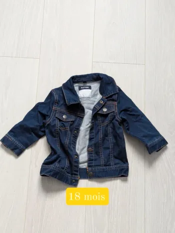 Veste en jean 18 mois