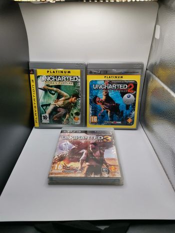 Jeux PS3 collection uncharted lot 3
