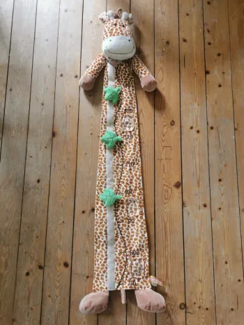 Toise peluche girafe