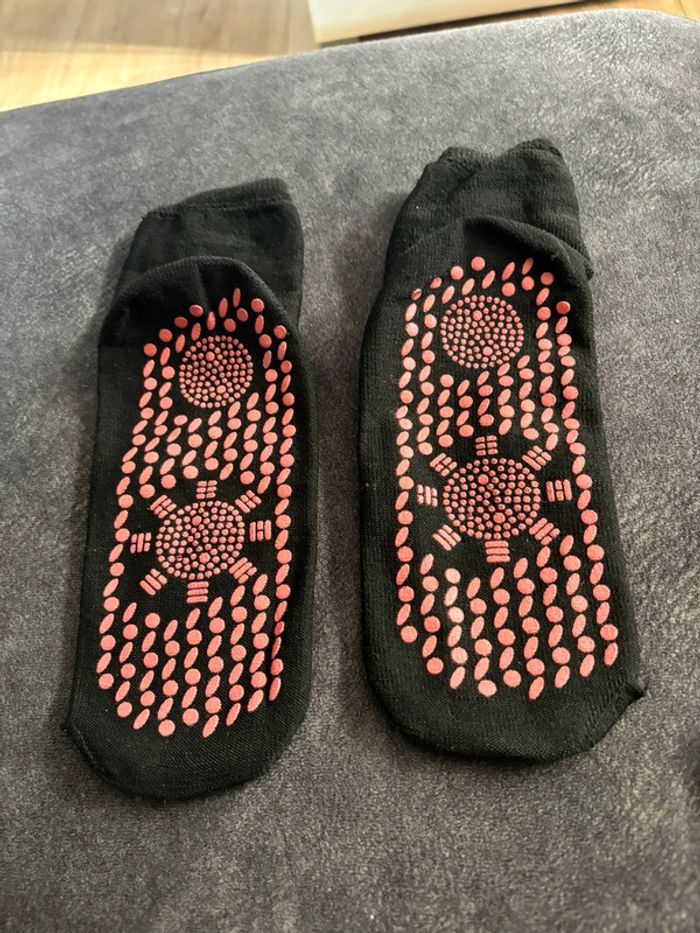 Chaussette chauffante avec des aimant 🧲