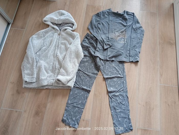 Ensemble pyjama et veste pilou - photo numéro 5