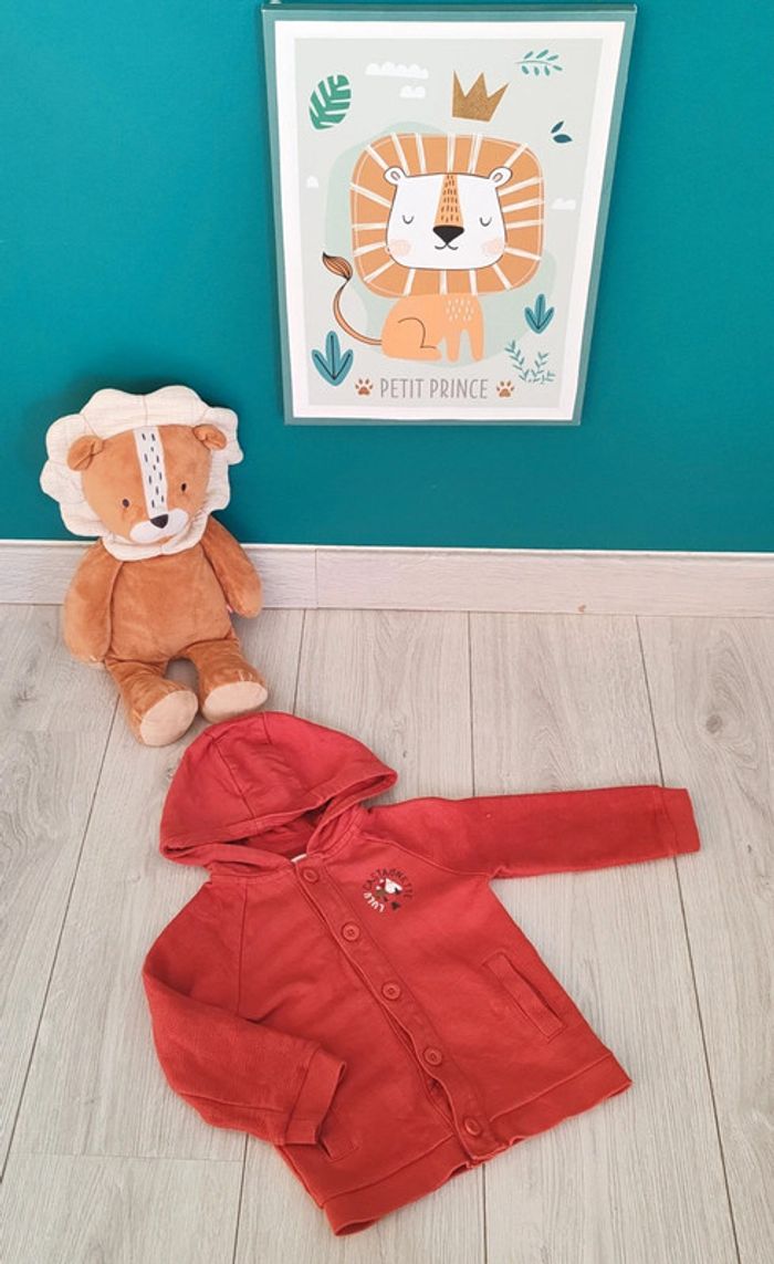 Gilet Lulu castagnette 24 mois