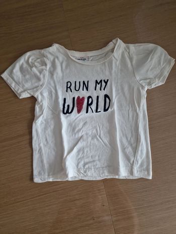 Tee shirt tape a l'oeil 3 ans 96cm