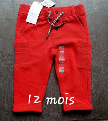Jogging façon pantalon bébé neuf 12 mois