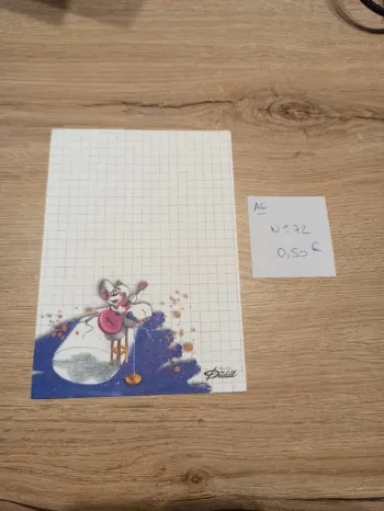 Feuille Diddl A6 72 0,50€
