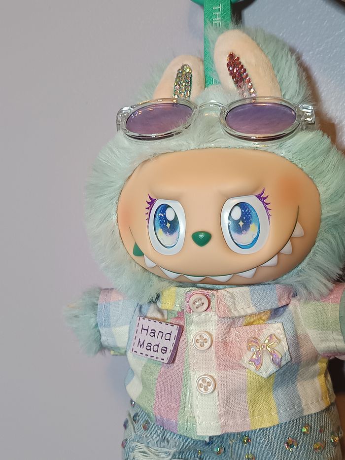 Labubu serenity rainbow glow custom - photo numéro 5