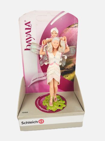 Figurine Schleich Bayala Mère fée et son enfant Fantaisie