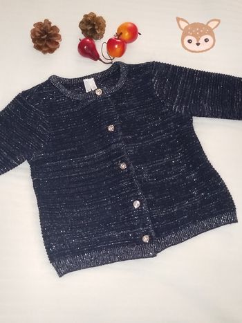 Orchestra Gilet fille 9 mois NEUF 