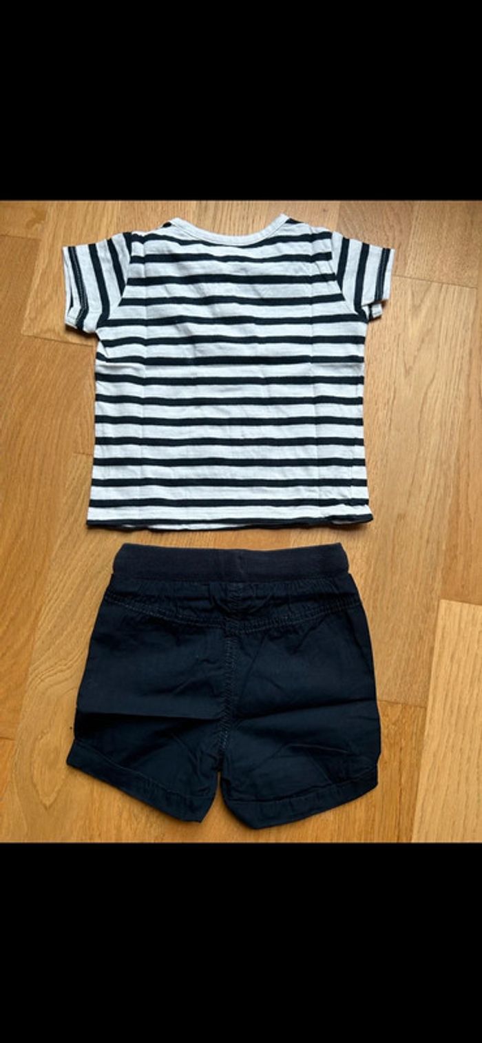 T-shirt et short été bébé garçon - photo numéro 8