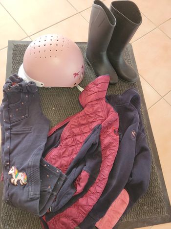 Ensemble equitation fille