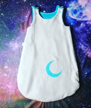 Turbulette Cocoon bleue évolutive de 12 à 24 mois