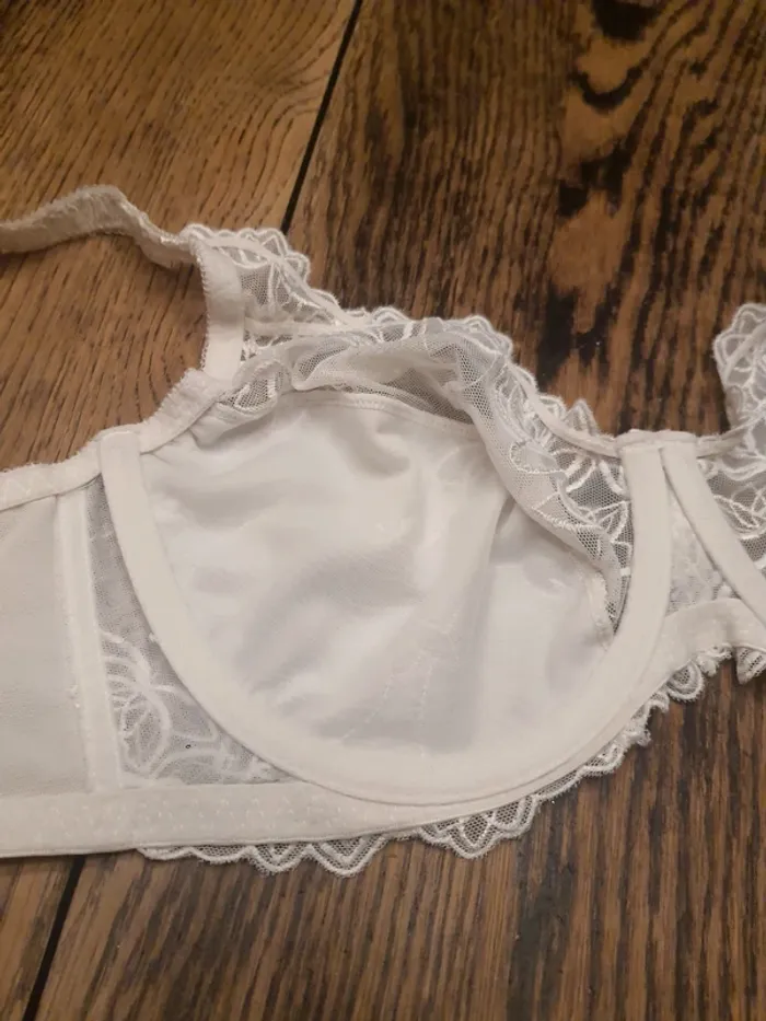Soutiens-gorge blanc Hunkemöller fr95D eu80D - photo numéro 14