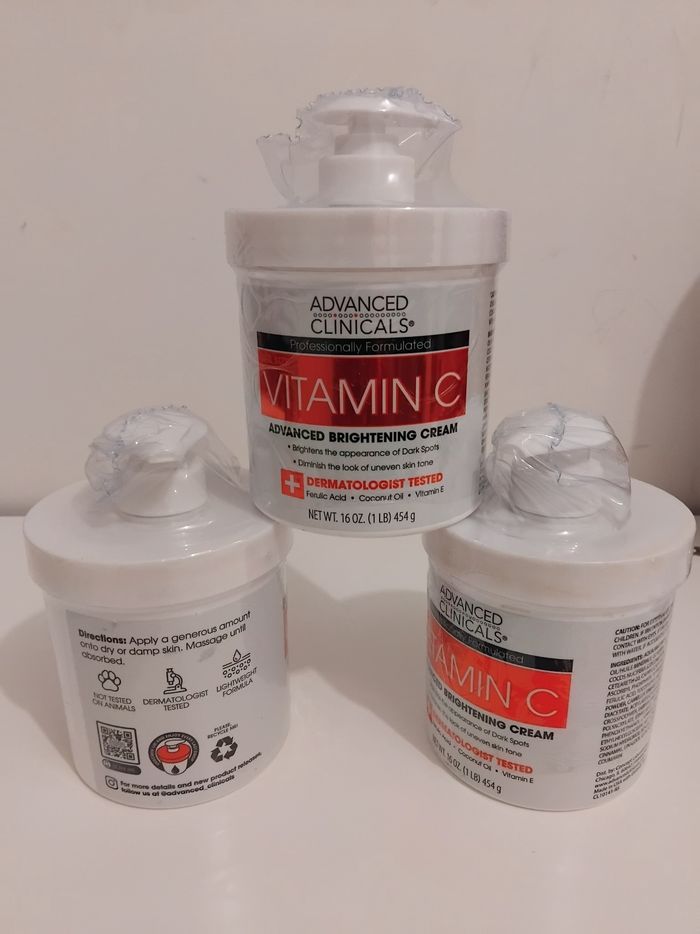 Crème corps Advanced Clinicals Vitamin C neuve 444 ml