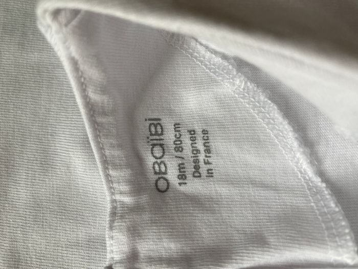 Tee-shirt koala manches volantées fille 18 mois - photo numéro 4