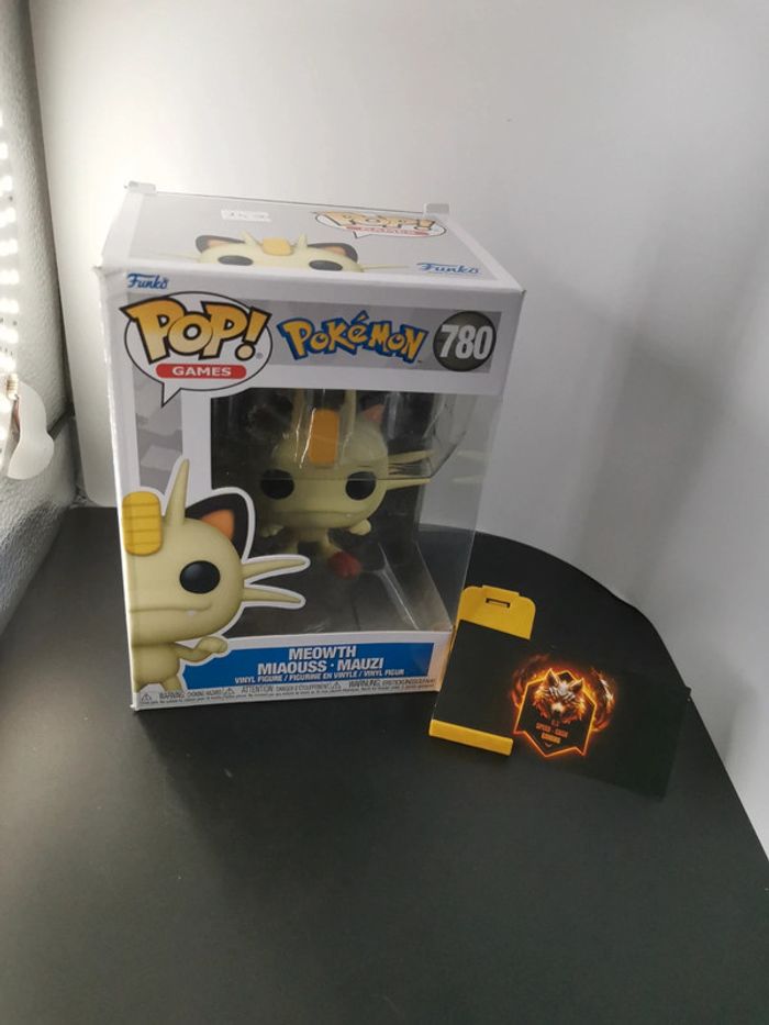Figurine POP funko pokemon meowth 780