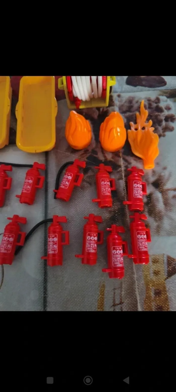 Lot pompier secours Playmobil - photo numéro 4