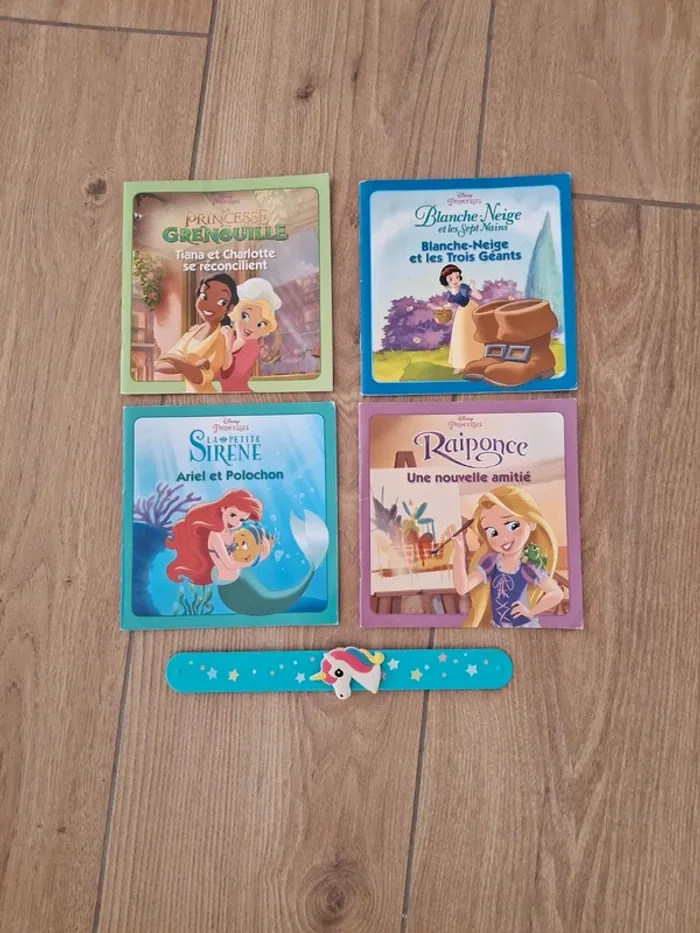 Lot de 4 livres Princesse Disney - photo numéro 2