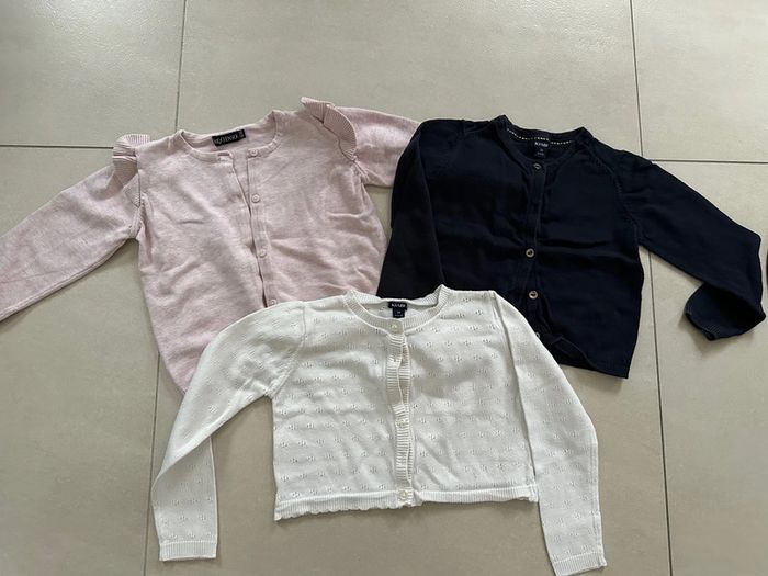 Gilets fille 3 ans