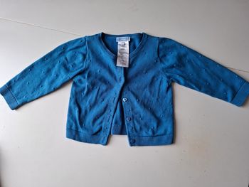 Gilet Fille Jacadi taille 18 mois