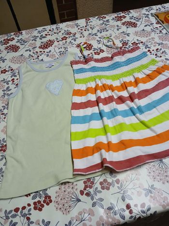 Lot 2 hauts fille