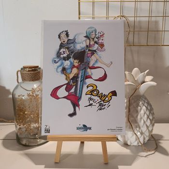 Ex-libris manga everdark 20 ans Pika