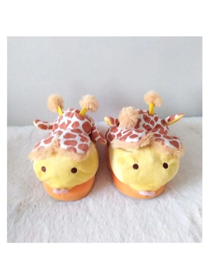 Chaussons pantoufles girafe pour enfant pointure 28-30 - photo numéro 2