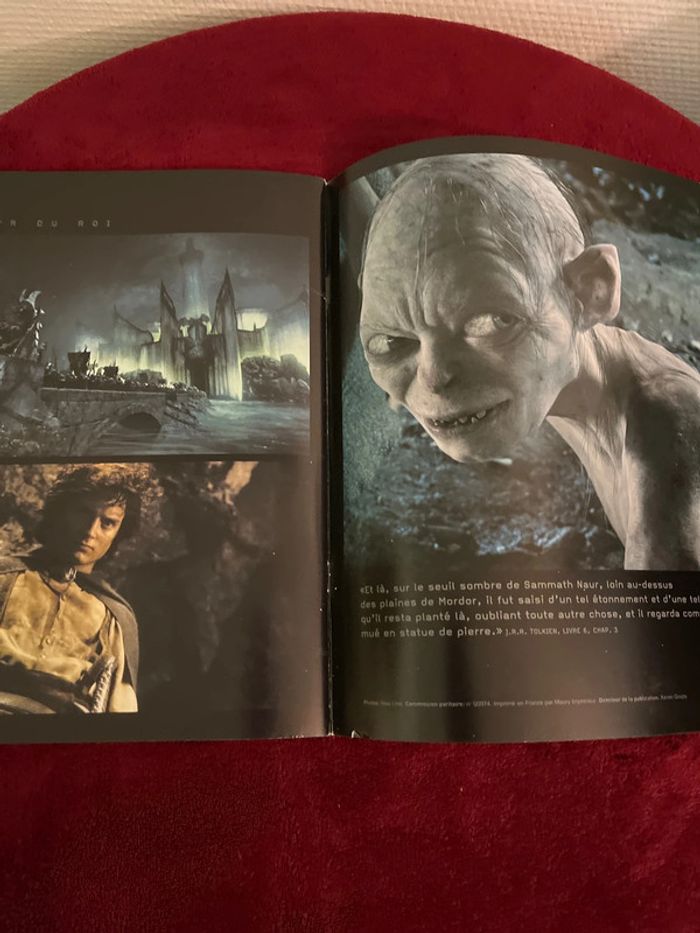 Livre Guide Illustré de la Terre du Milieu Le Seigneur des anneaux - photo numéro 10
