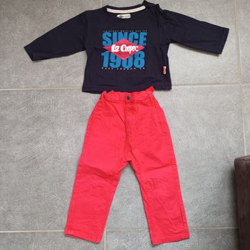 Ensemble bébé garçon demi-saison 24 mois