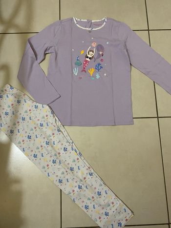 Pyjama sirène sergent major 10 ans