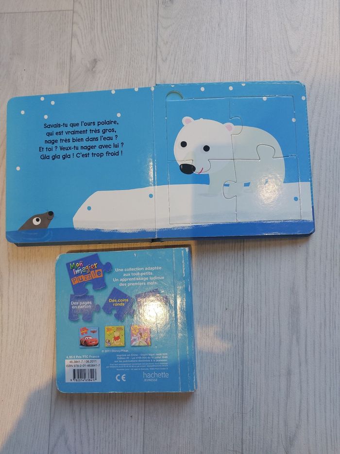 Lot 2 livres puzzles tout petits - photo numéro 7