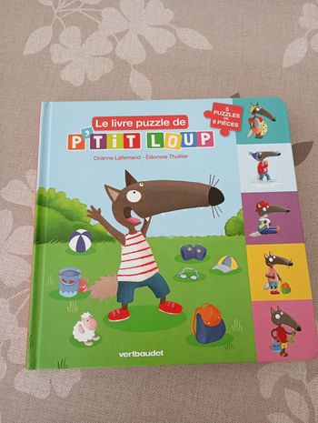 Livre puzzle P'tit Loup