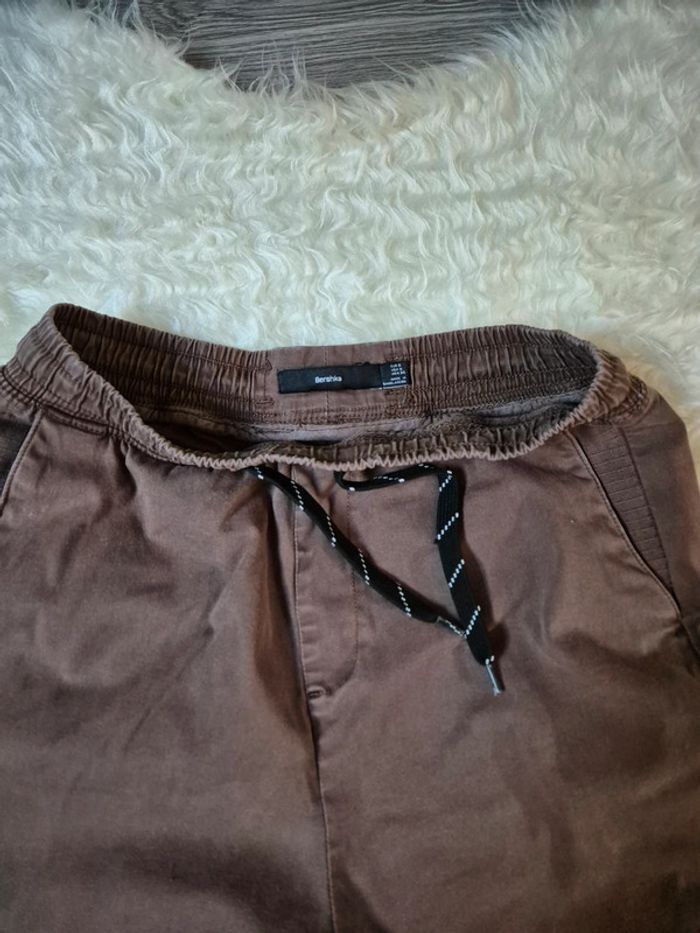 Pantalon cargo pour homme T. S Bershka - photo numéro 4