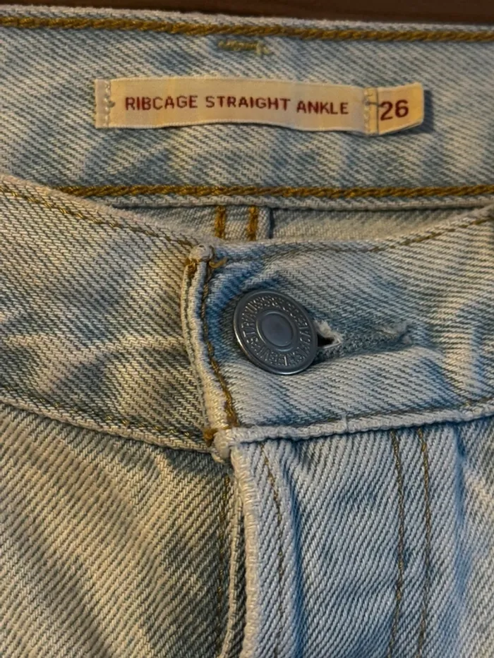 Jeans ribcage staight ankle levi’s - photo numéro 3