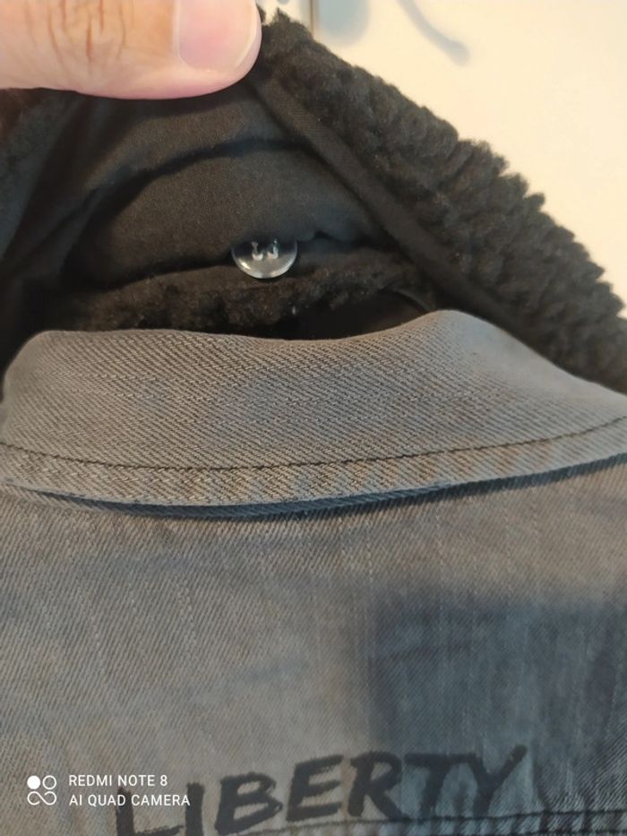 Veste en jean matelassée taille 10ans neuf la redoute - photo numéro 6