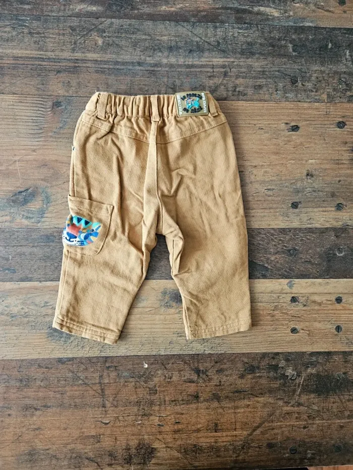 Pantalon bébé garçon DPAM 12mois - photo numéro 2