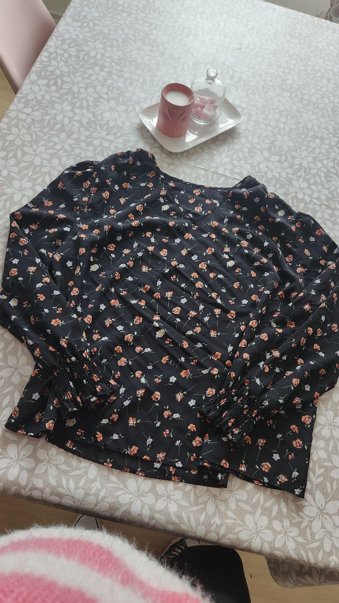 Blouse fleurie