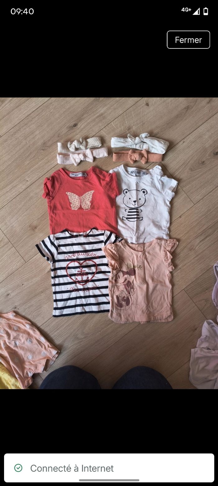 Lot vêtements bébé fille taille 3 mois - photo numéro 5
